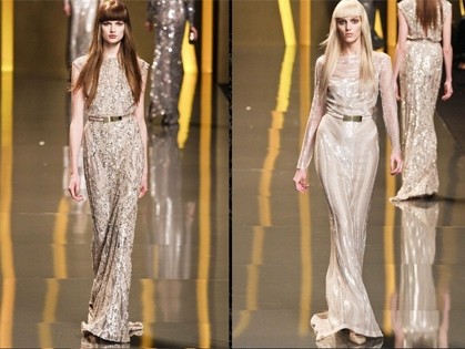Elie Saab осень-зима: Строгая элегантность (ФОТО)