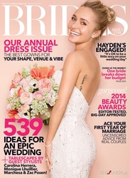 Невеста Владимира Кличко в журнале Brides Magazine