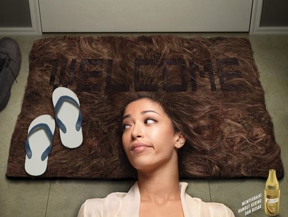 Оригинальная реклама: как волосы могут спасти мир