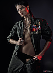 Воинственная красота Изабель Фонтаны в Vogue Brazil