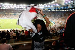 Рианна сходит с ума на финале чемпионата мира по футболу
