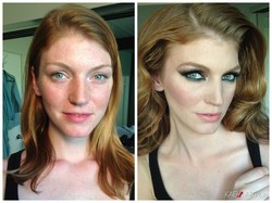 Как макияж меняет внешность?