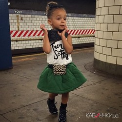 3-летняя модница завоевала социальные сети уникальным стилем!