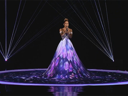 Платье Дженнифер Лопез произвело фурор на шоу American Idol