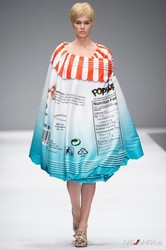 Сыр, поп-корн и Макдональдс - показ Moschino осень-зима 2014/2015
