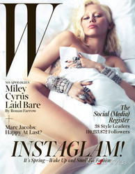Плохая девочка Майли Сайрус в мартовском номере W Magazine