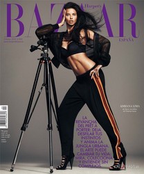 Сексуальный спорт Адрианы Лимы в февральском Harper's Bazzar Spain