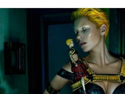 Кейт Мосс стала лицом культовой марки Alexander McQueen