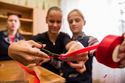 Харьковские дизайнеры посетили санаторные школы-интернаты и провели мастер-классы для детей