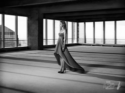 Модель Саша Пивоварова снялась для лукбука SAINT LAURENT