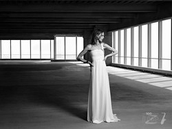 Модель Саша Пивоварова снялась для лукбука SAINT LAURENT