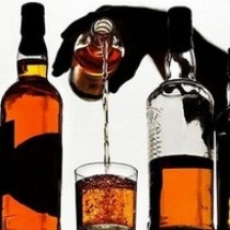 алкоголь,мужчина,характер,коньяк,бутылка,бармен